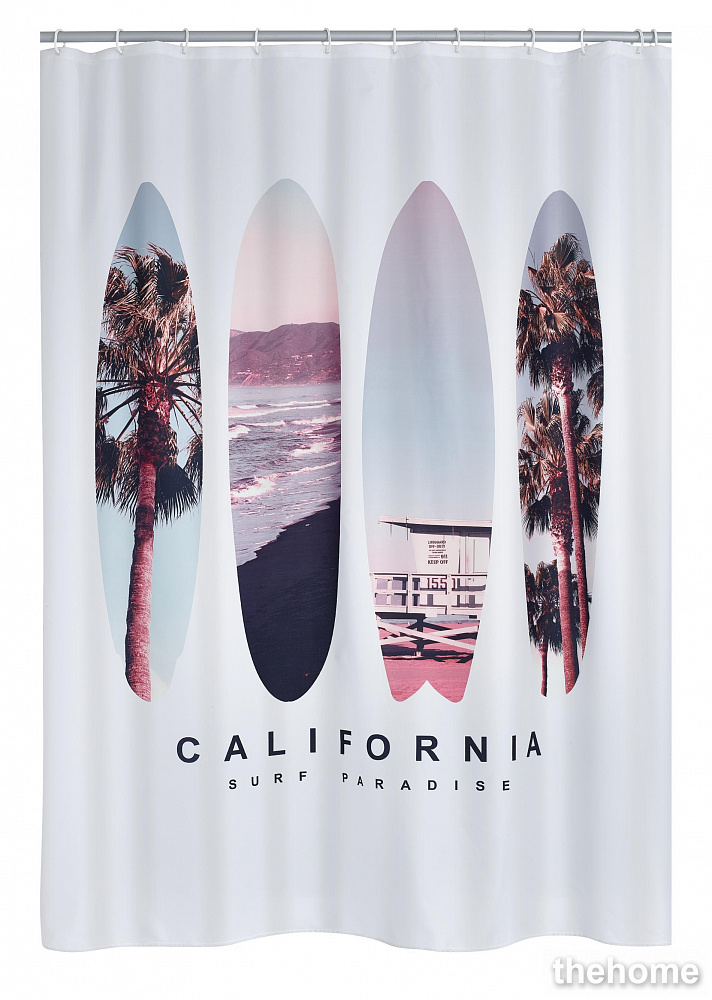 Штора для ванных комнат Ridder California цветная - TheHome