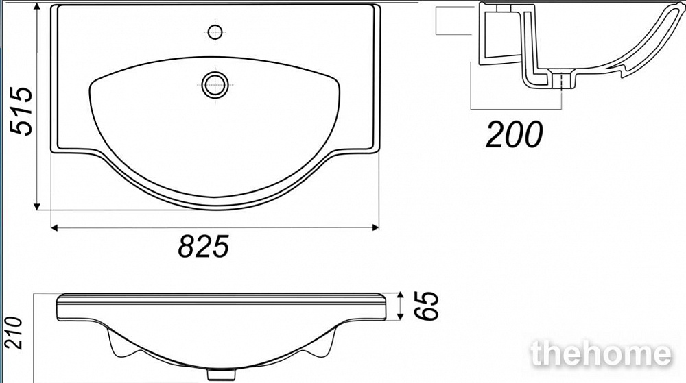 Раковина Sanita Luxe Classic Luxe CLS90SLWB01 91 см - 2