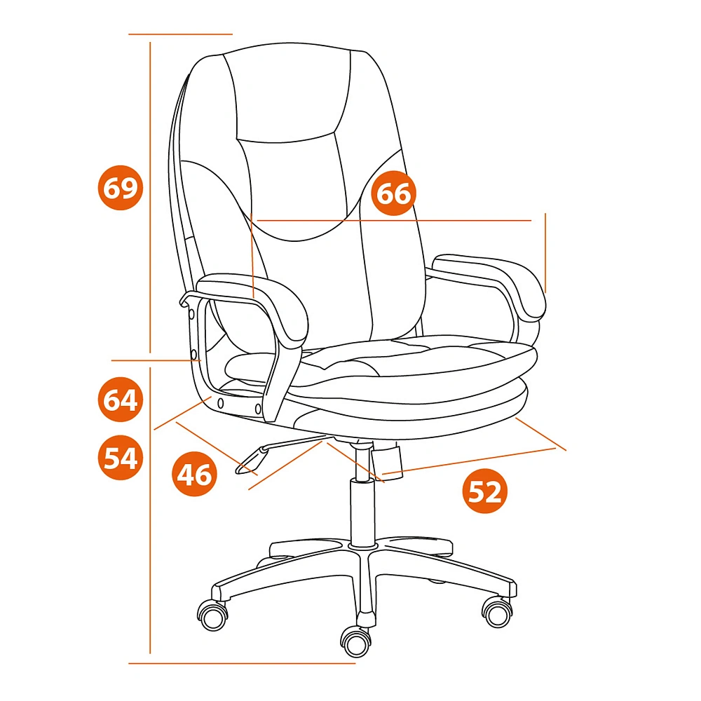 Кресло COMFORT LT (22) TetChair 19385 - 17