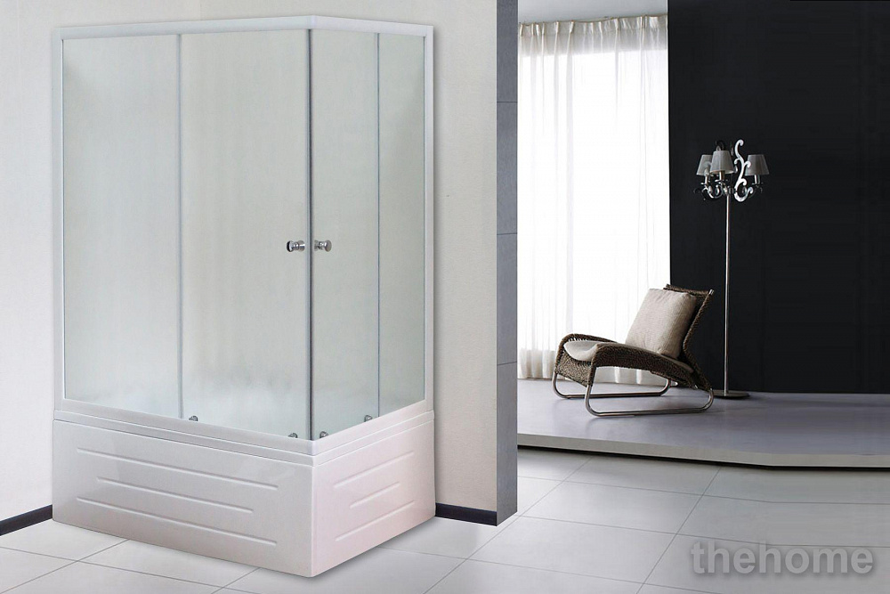 Душевой уголок Royal Bath 8100BP-C матовое левый - 2