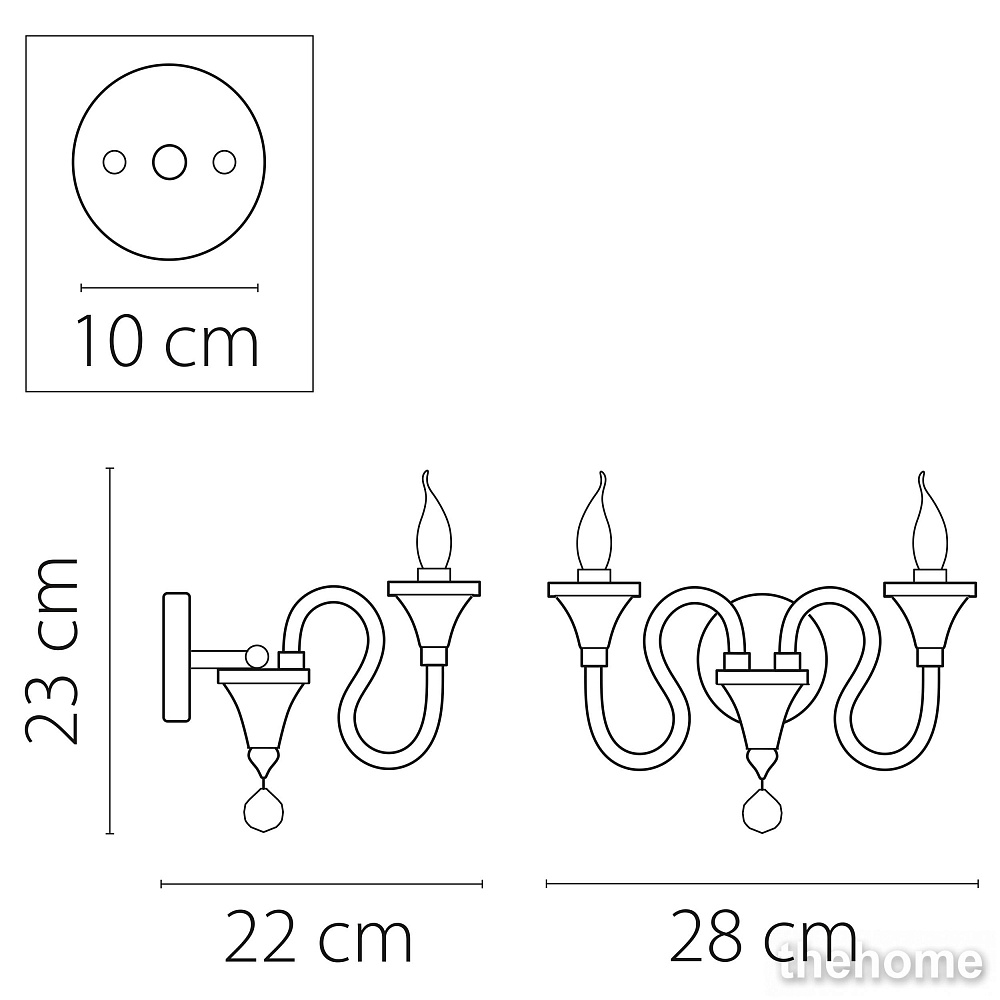 Бра Lightstar Serpente 703624 - 3