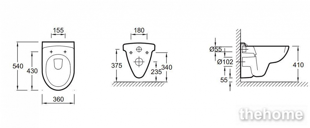 Подвесной унитаз Jacob Delafon Odeon E1080G-00 - 3