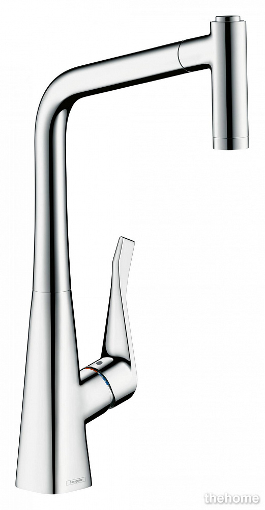 Смеситель Hansgrohe Metris для кухонной мойки 14820000 хром - TheHome