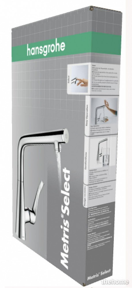 Смеситель для кухни Hansgrohe Metris Select 14883800 - 7