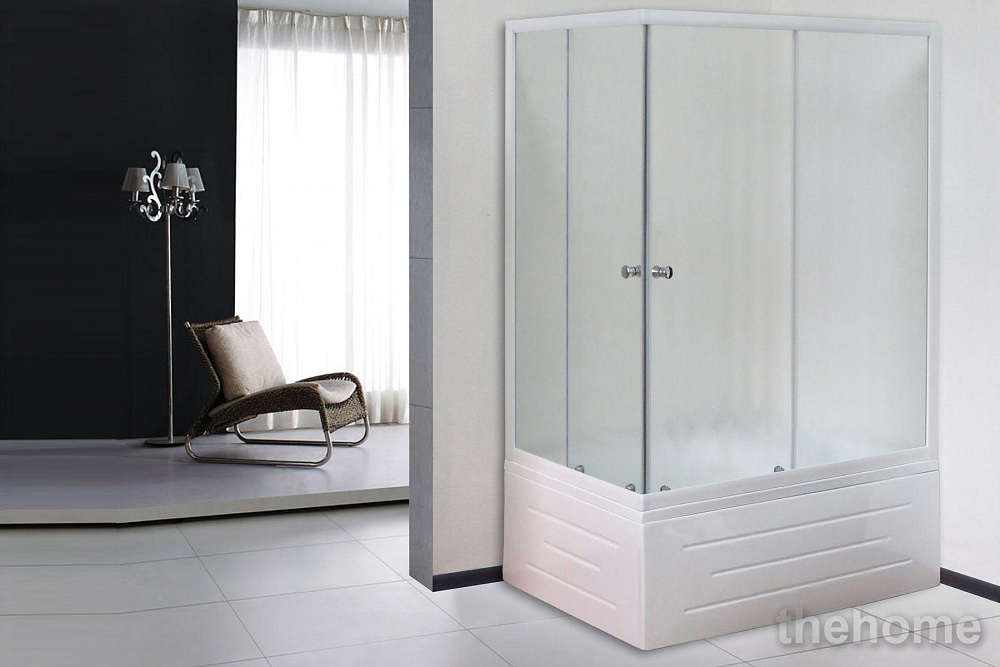 Душевой уголок Royal Bath 8120BP-C матовое правый - 2