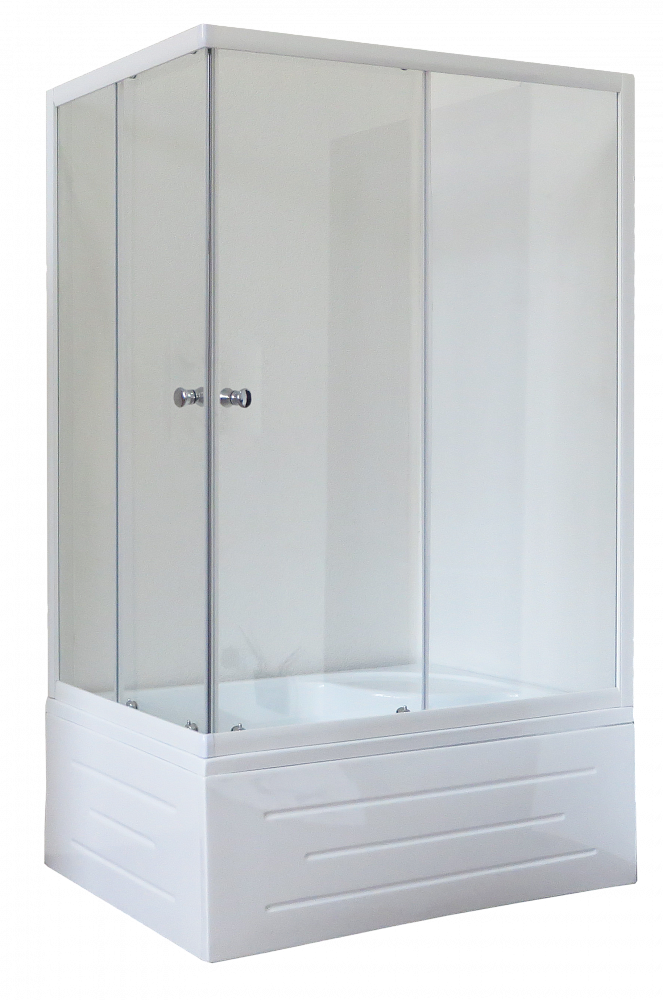 Душевой уголок Royal Bath 8120BP-T прозрачное правый - TheHome