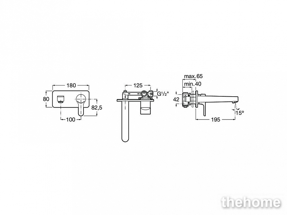 Смеситель Roca L20 5A3L09C00 для раковины, хром - 2