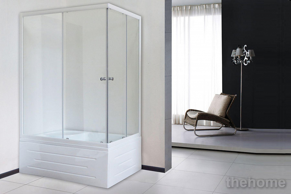 Душевой уголок Royal Bath 8100BP-T прозрачное левый - 2