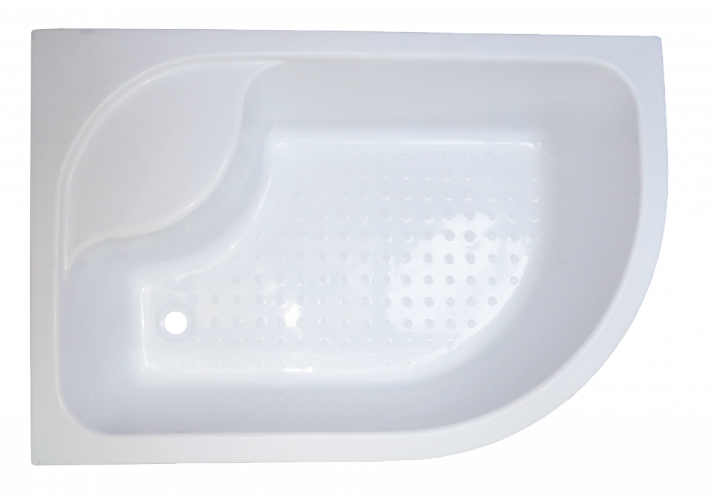 Душевой уголок Royal Bath 8120BK-C матовое левый - 3