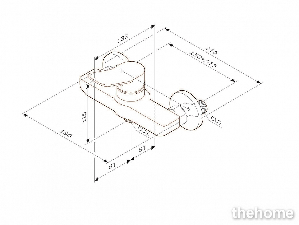 Смеситель Am.Pm X-Joy для душа F85A20033 белый - 8