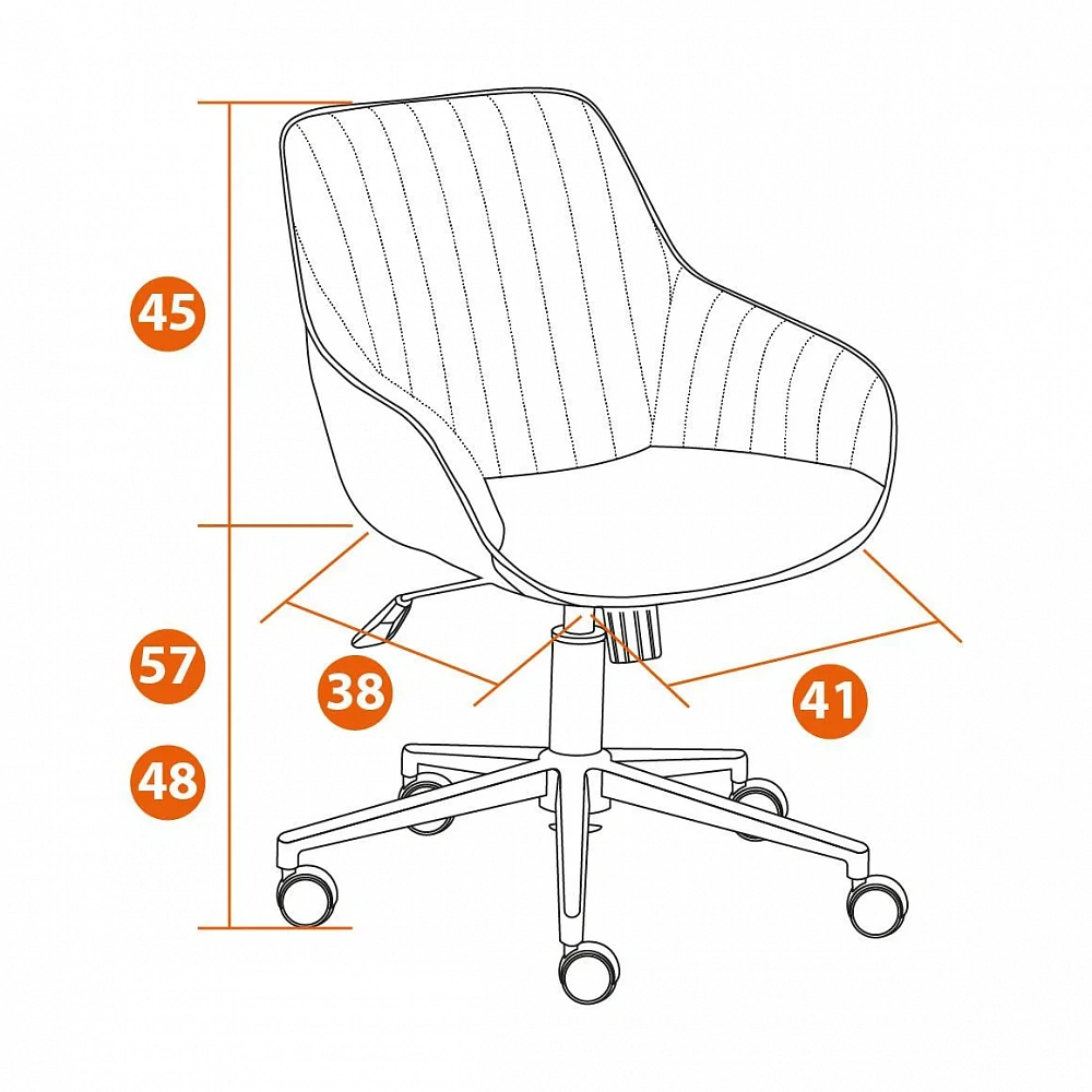 Кресло DUBLIN TetChair 19349 - 14