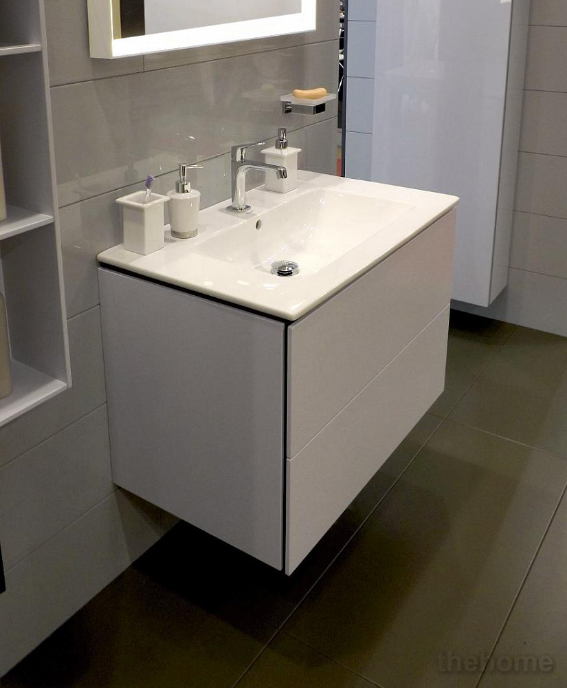 Тумба под раковину 82 см Duravit L-Cube LC6241 83 белая - 3