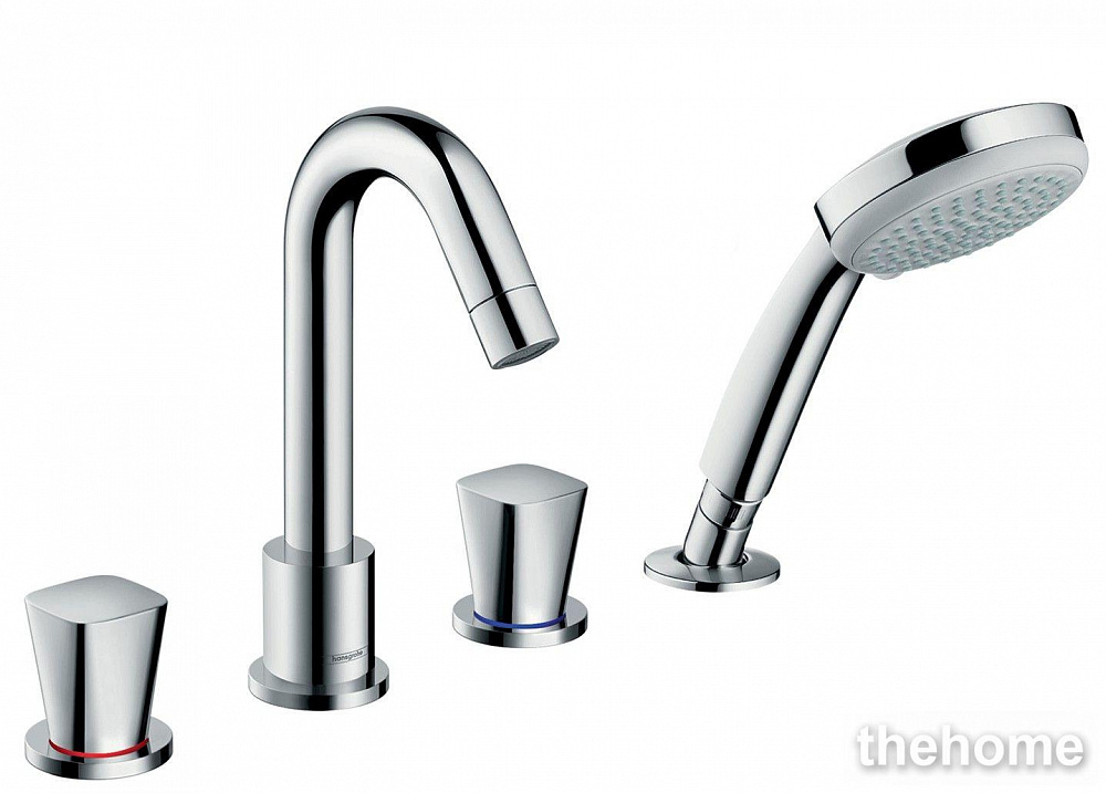 Смеситель на борт ванны Hansgrohe Logis 71314000 - TheHome