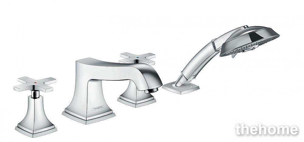 Смеситель на борт ванны Hansgrohe Metropol Classic 31449000 - TheHome