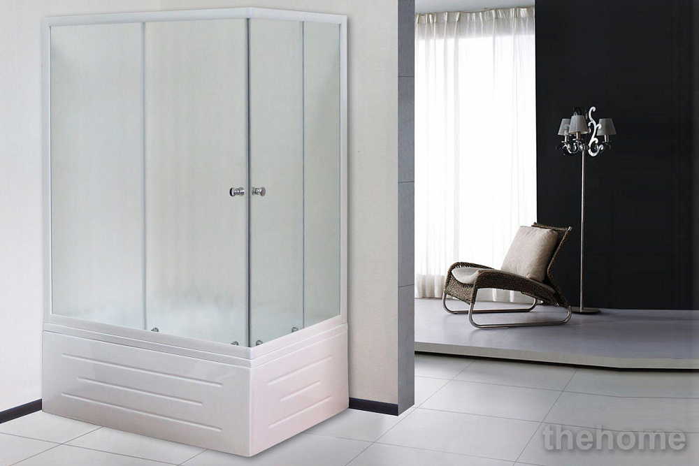 Душевой уголок Royal Bath 8120BP-C матовое левый - 2