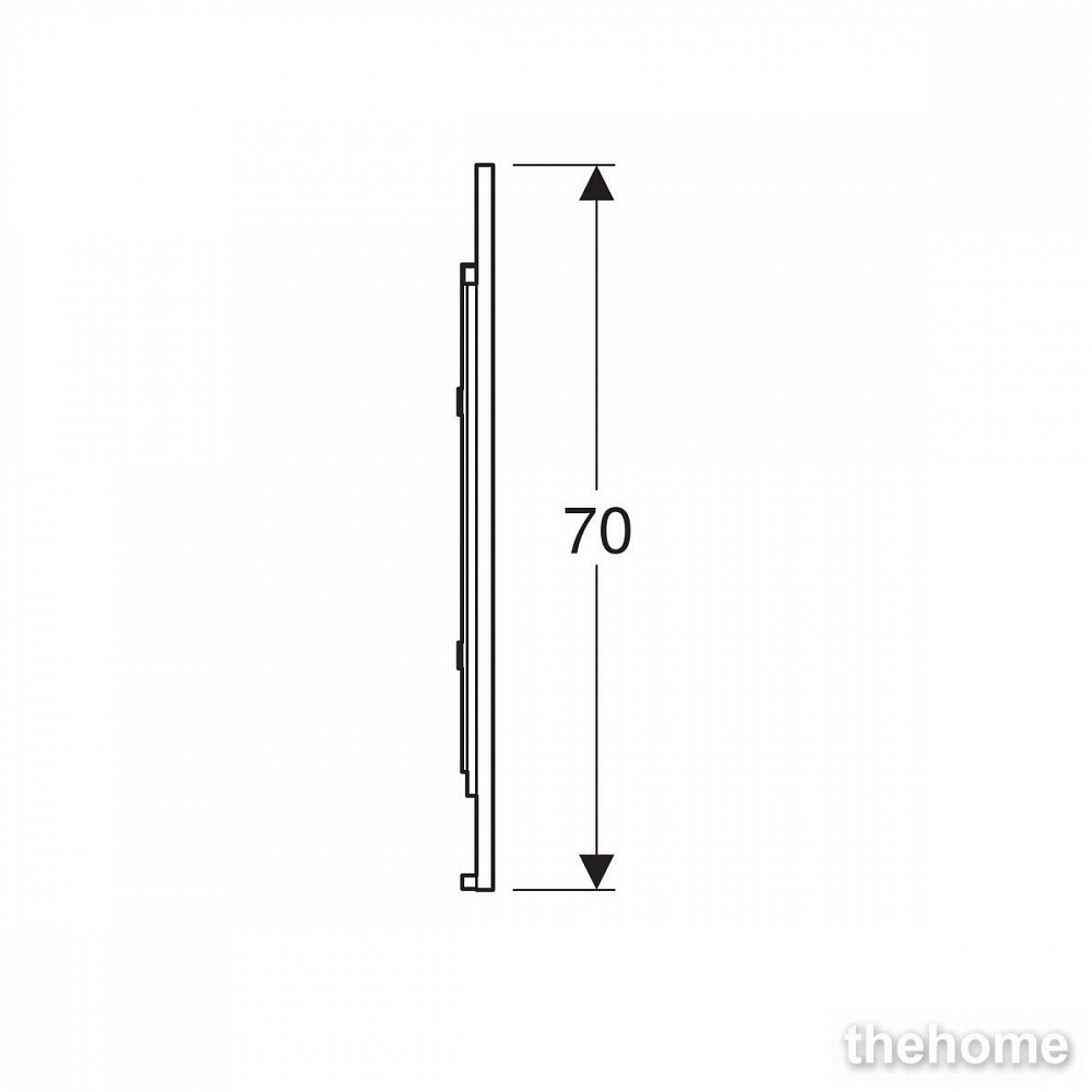 Зеркало Geberit Option Plus 60х70см 501.071.00.1 с подсветкой - 4