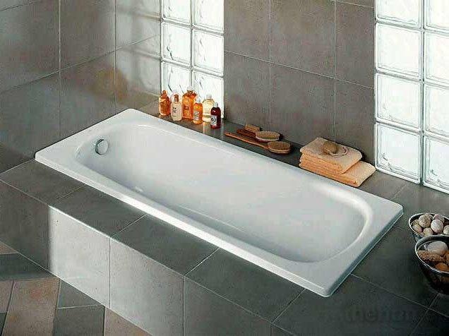 Чугунная ванна Roca Continental 21290100R 170x70 см, без антискользящего покрытия - 3