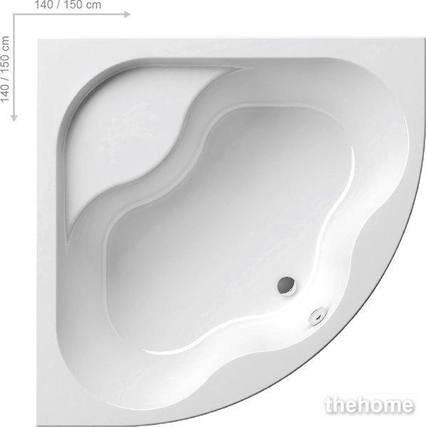 Акриловая ванна Ravak GENTIANA 150 x150 - TheHome