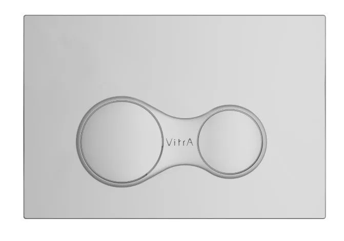 Комплект безободкового унитаза VitrA Sento Hygiene 9830B003-7207, кнопка глянцевый хром - 4