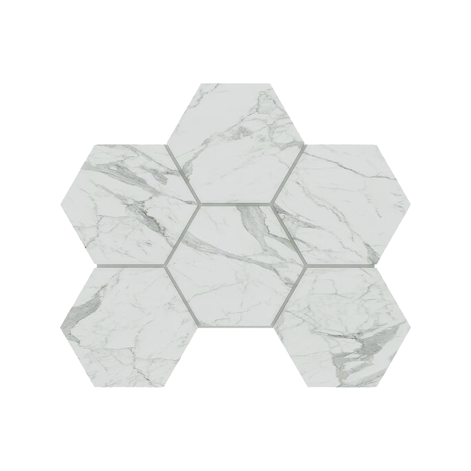 Мозаика MN01 Hexagon 25x28,5 непол. - TheHome