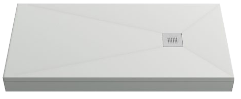 Душевой поддон Creto Ares 160x80 прямоугольный, белый - TheHome