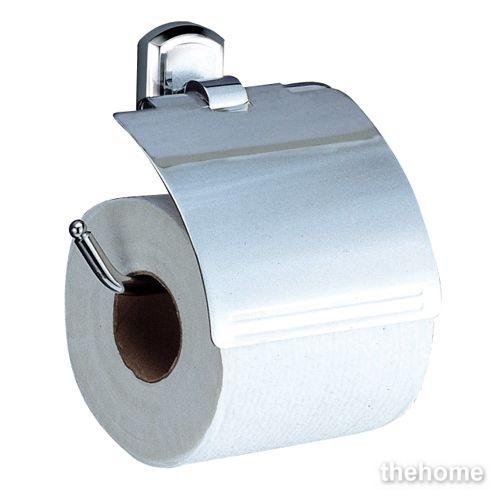 Держатель туалетной бумаги с крышкой Wasserkraft Oder K-3025 - TheHome