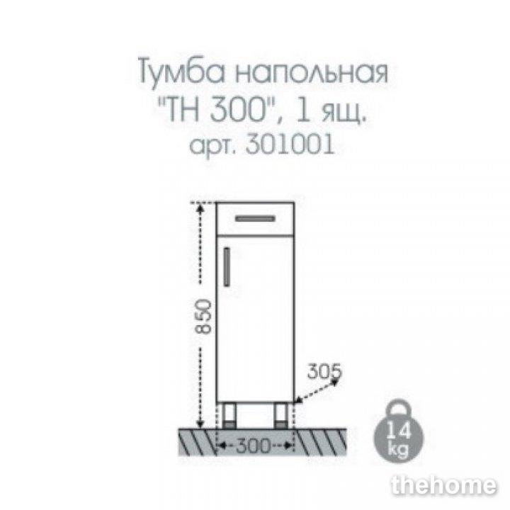 Тумба СаНта Стандарт 30 301001 напольная - 3