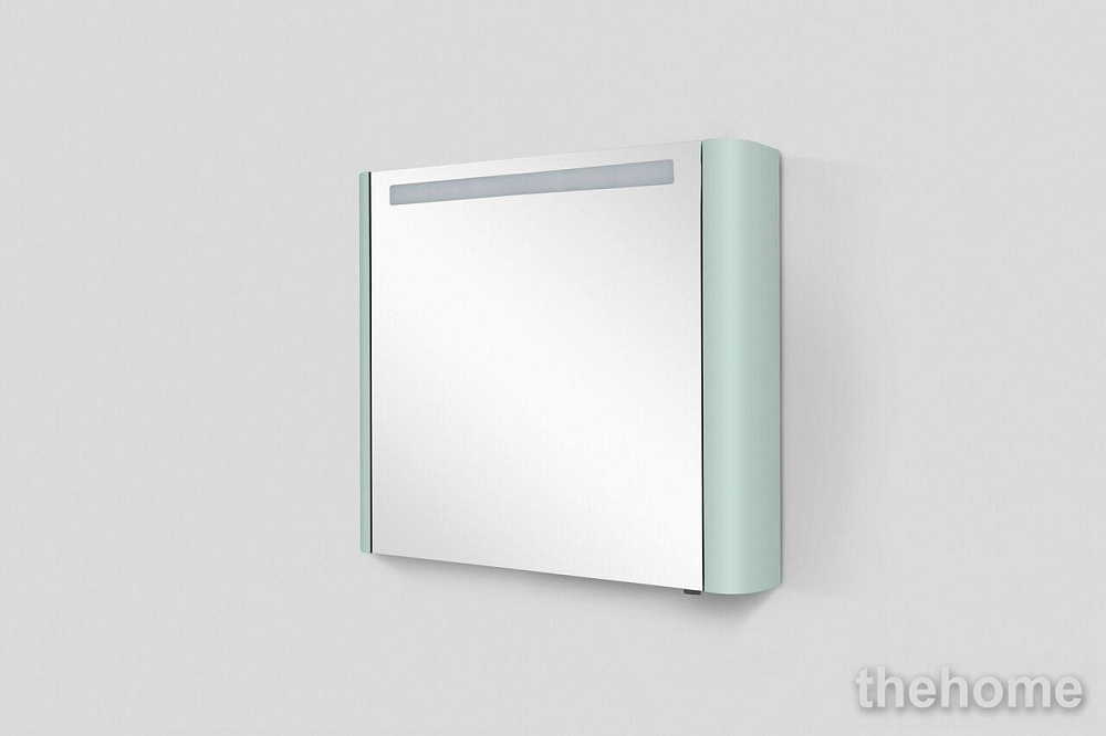 Зеркальный шкаф Am.Pm Sensation M30MCL0801GG, левый, 80 см, с подсветкой, мятный - TheHome