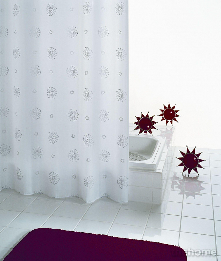 Штора для ванных комнат Ridder Cosmos белая - TheHome