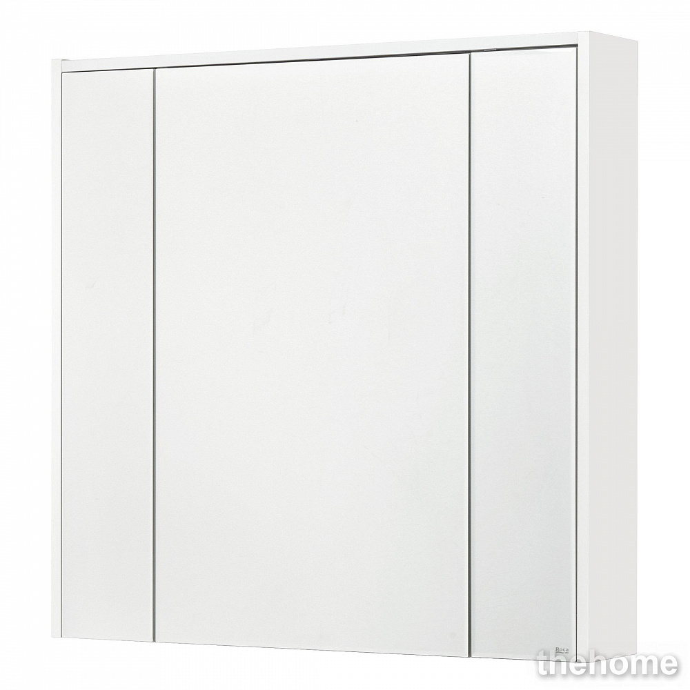 Зеркальный шкаф Roca Ronda 80 белый матовый/бетон ZRU9303009 - TheHome