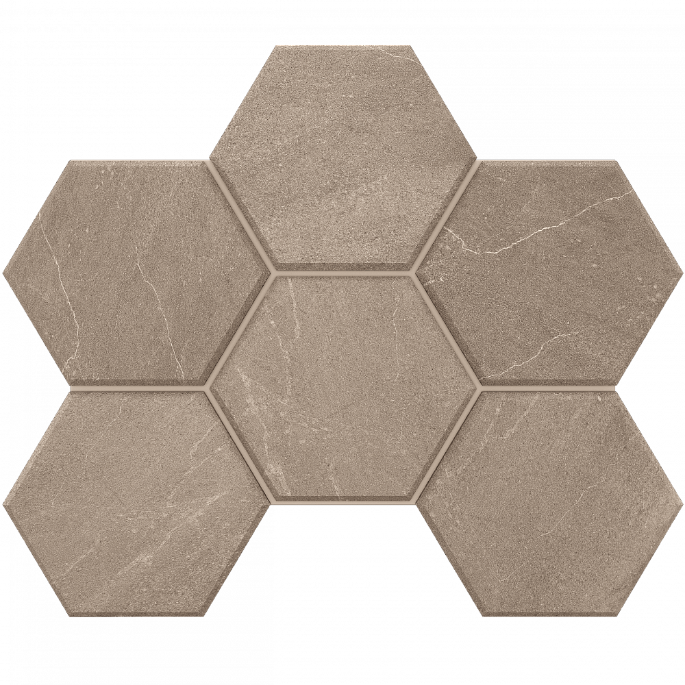 Мозаика GB02 Hexagon 25x28,5 непол. - TheHome