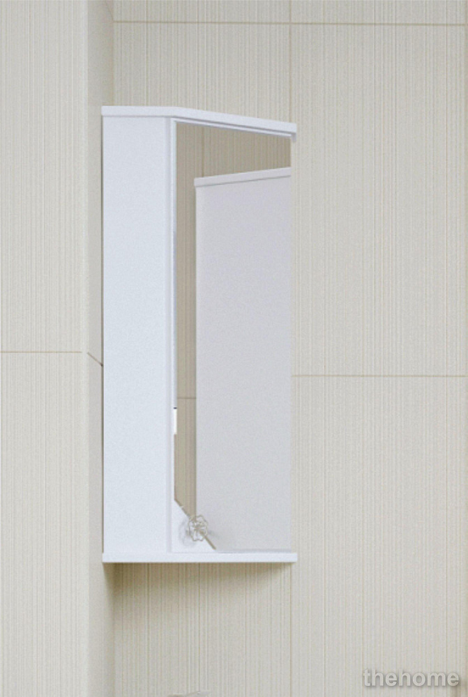 Зеркальный шкаф Corozo Флоренция 40 SD-00000018 угловой белый - TheHome