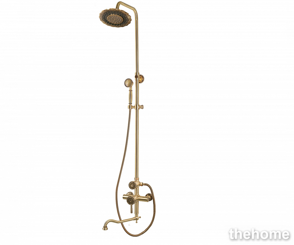 Комплект одноручковый для ванны и душа Bronze de Luxe Windsor 10120DDF - TheHome