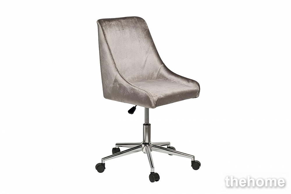 GY-Z020KRES-TS Кресло офисное серый велюр/хром 47*60*91см Garda Decor - 2