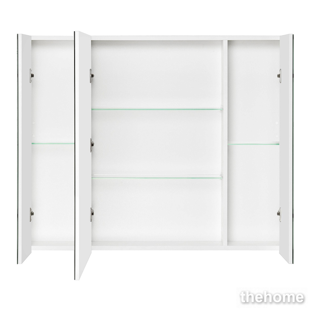 Зеркальный шкаф 100 см Aquaton Беверли 1A237202BV010 белый - TheHome