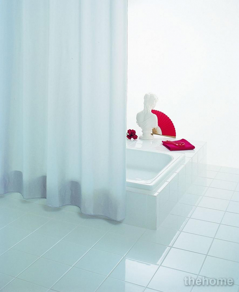 Штора для ванных комнат Ridder Uni (Т) белая - TheHome