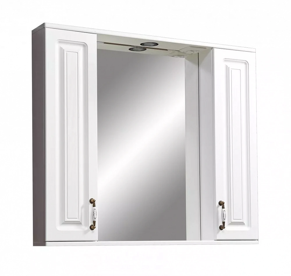 Зеркальный шкаф Stella Polar Кармела 90/C SP-00000186 90 см, ольха белая - 3