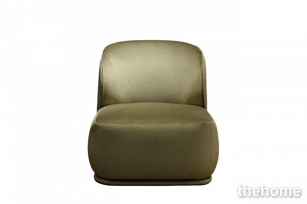 Кресло Capri Basic, велюр оливковый Триум35 80*90*82см Garda Decor - TheHome