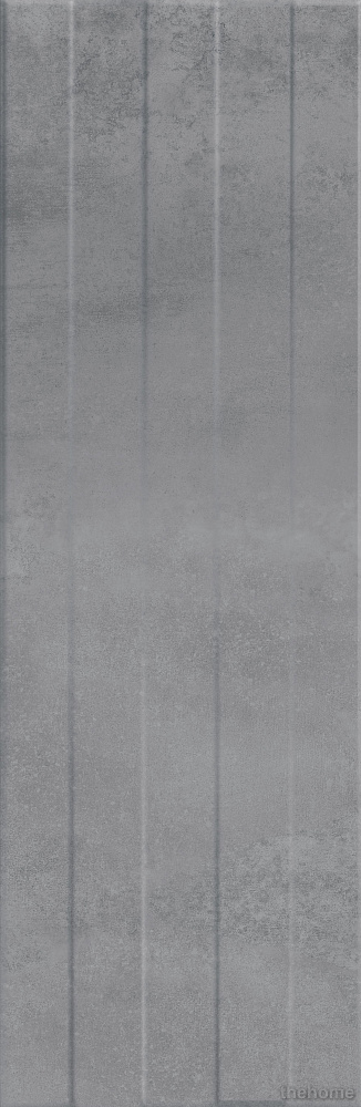 Плитка Concrete Stripes рельеф серый 29x89 - TheHome