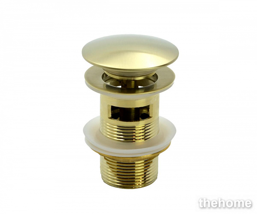 Донный клапан для раковины с переливом Bronze de Luxe 21971BR - TheHome