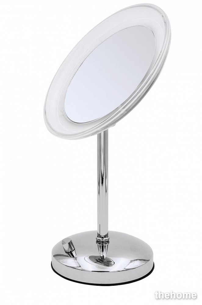 Зеркало косметическое настольное Ridder Tiana 5х-увеличение, хром - TheHome