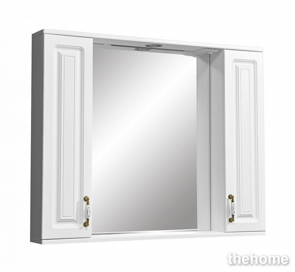 Зеркальный шкаф Stella Polar Кармела 100/C SP-00000187 100 см, ольха белая - 3