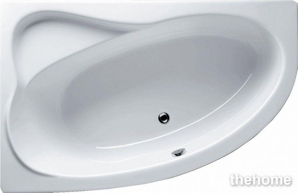 Акриловая ванна Riho Lyra, 170х110 см R без гидромассажа - TheHome