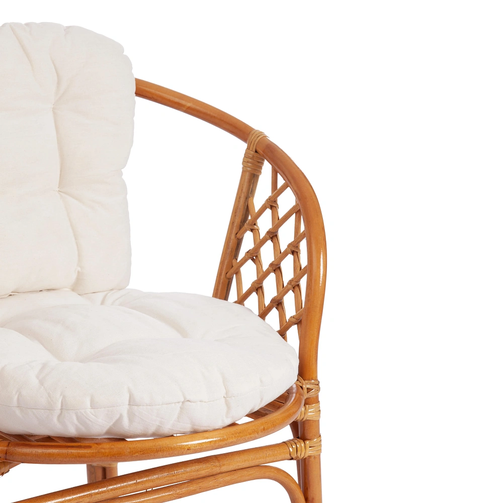 Комплект для отдыха BAHAMA (диван + 2 кресла + стол со стеклом) /с подушками/ TetChair 10090 - 14