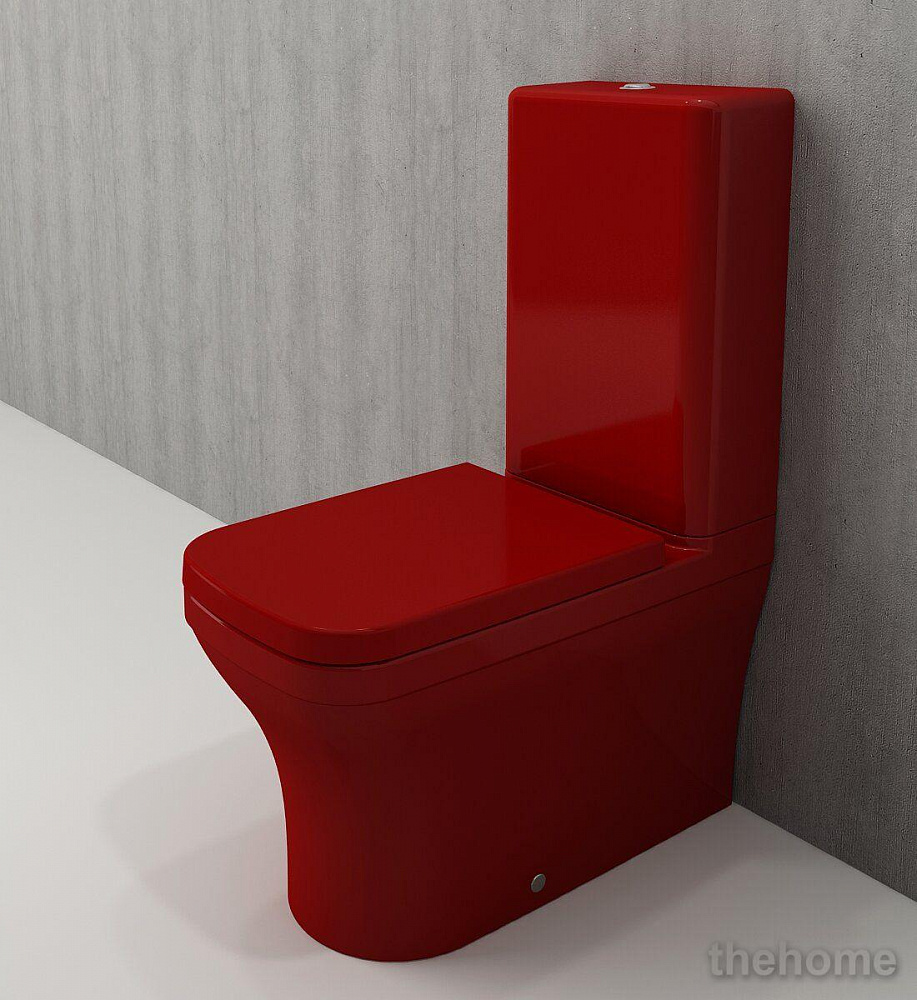Крышка-сиденье для унитаза Bocchi Scala A0322-019 красное - 2