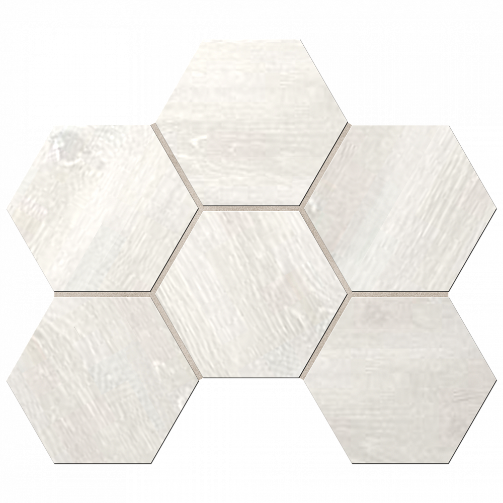 Мозаика DA00 Hexagon 25x28,5 непол. 10 мм - TheHome