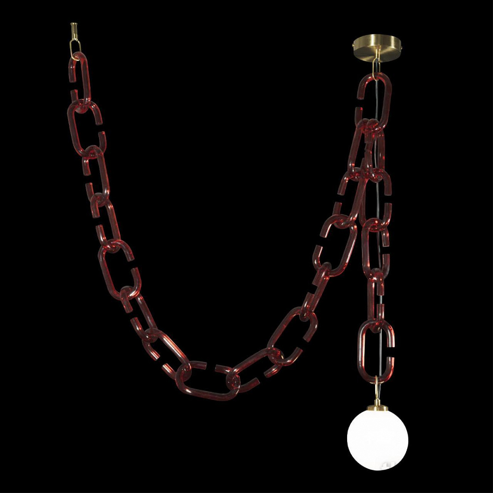 Подвесной светильник Loft it Chain 10128C Red - 2