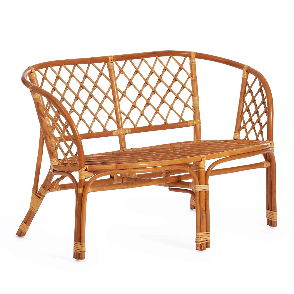 Комплект для отдыха BAHAMA (диван + 2 кресла + стол со стеклом) /с подушками/ TetChair 10090 - 4
