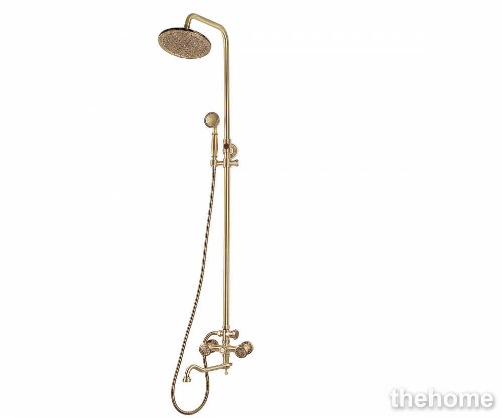 Комплект двухручковый для ванны и душа Bronze de Luxe ROYAL 10121DR - TheHome