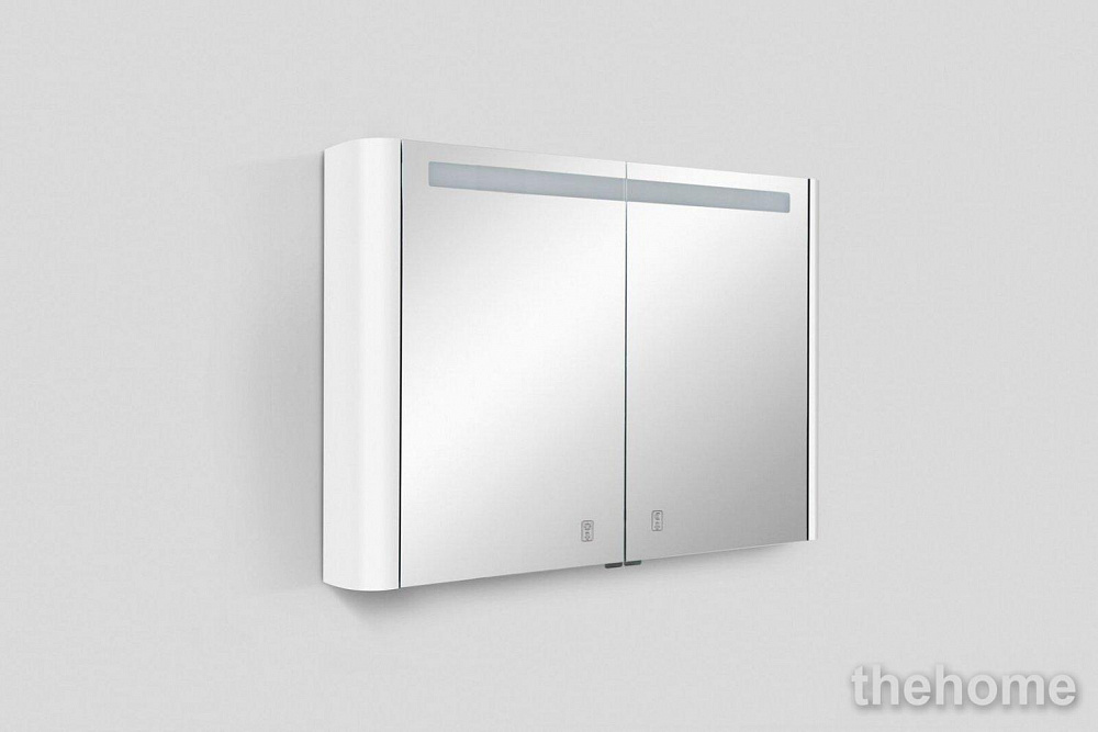 Зеркальный шкаф Am.Pm Sensation M30MCX1001WG, цвет - белый глянец, с подсветкой, 100 см - 7